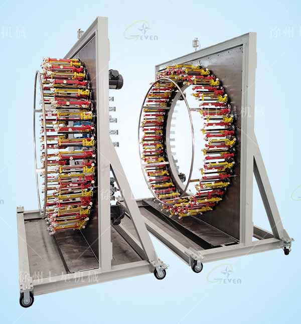 130-96-2臥式雙盤編織機