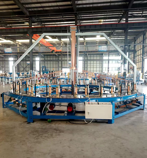 160涼鞋面低速編織機